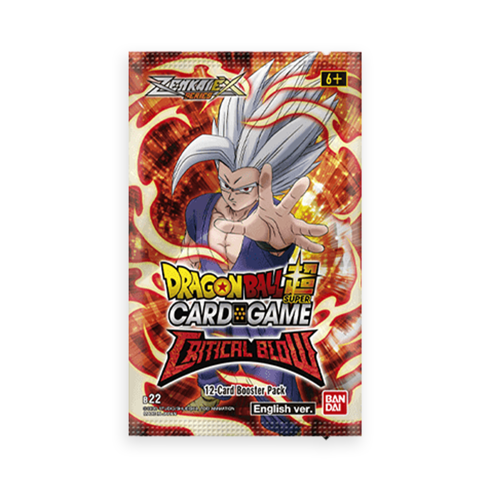 Dragon Ball Super: Critical Blow: Booster Pack Dragon Ball Super: Critical Blow: Booster Pack