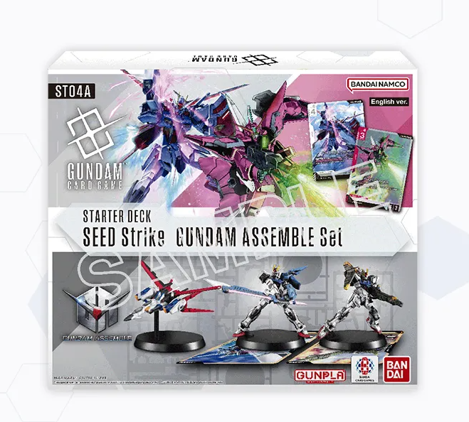 Gundam Card Game - Starter Deck - Seed Strike (ST-04A) (Assembled)