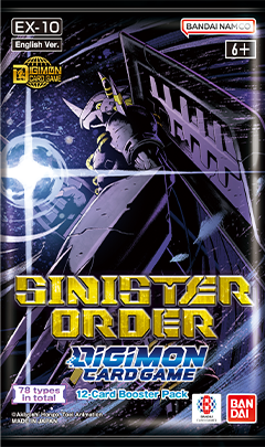 Bandai - Digimon Card Game - Sinister Order - Booster Pack