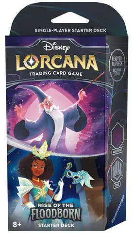 Lorcana - Rise of the Floodborn - Amethyst & Steel Starter Deck
