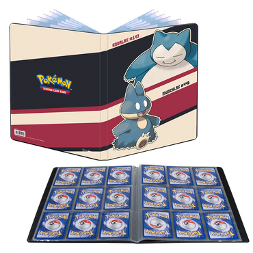 Pokemon - Ultra Pro Binder - Snorlax and Munchlax - 9-Pocket Portfolio