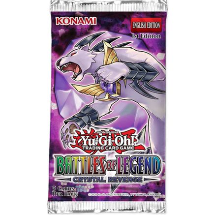 Yu-gi-Oh! - Battles of Legend: Crystal Revenge - Booster Pack