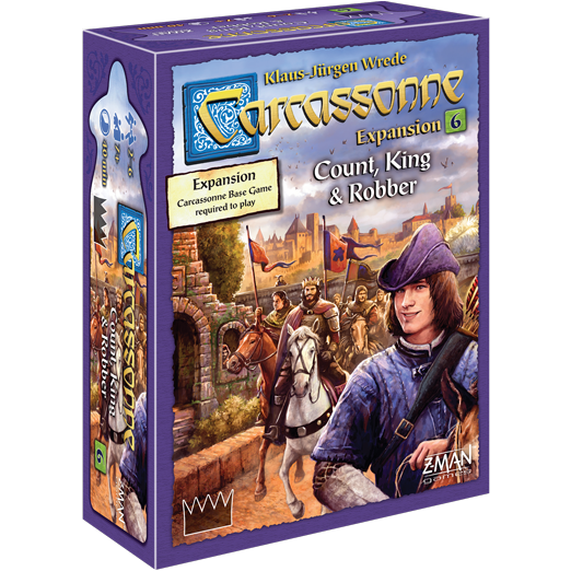 Carcassonne - Count, King, & Robber Expansion