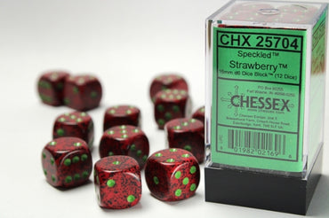 Chessex - Speckled - Strawberry (12)