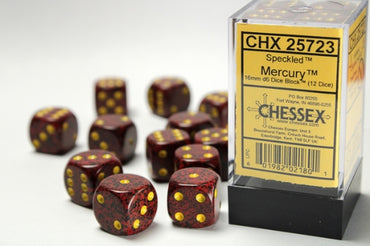 Chessex - Mercury - 12 Die Set