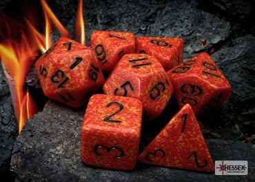 Chessex - Dice Set - Speckled - Fire