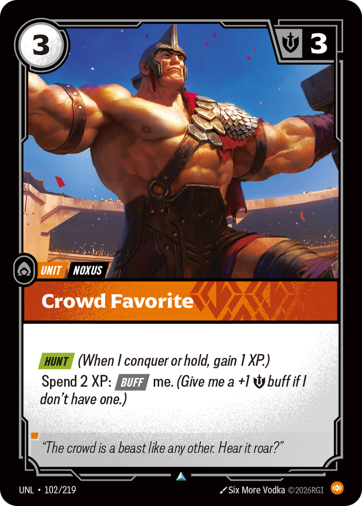 Crowd Favorite (Unleashed - 102-219)
