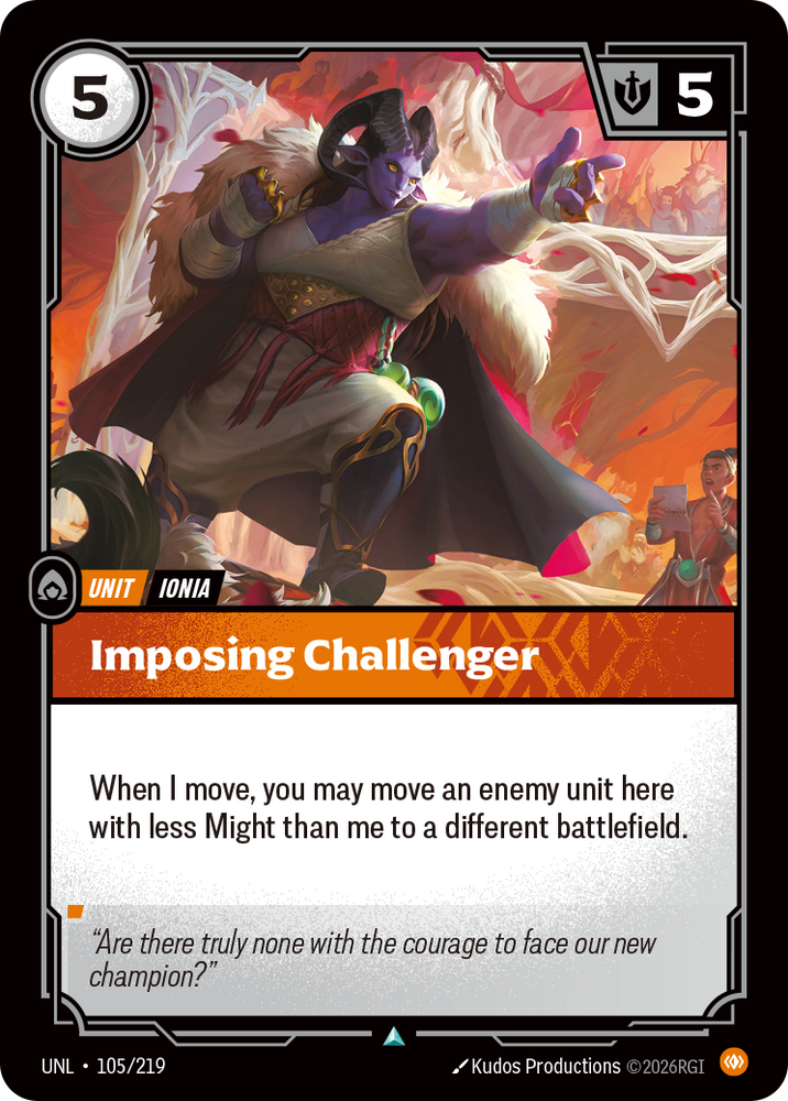 Imposing Challenger (Unleashed - 105-219)