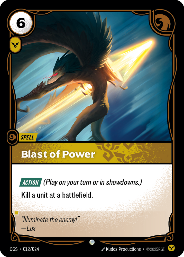 Blast of Power (Proving Grounds - 012-024)