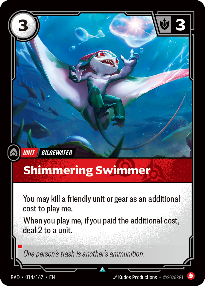 Shimmering Swimmer (Radiance - 014-167)