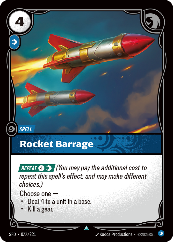 Rocket Barrage (Spiritforged - 077-221)