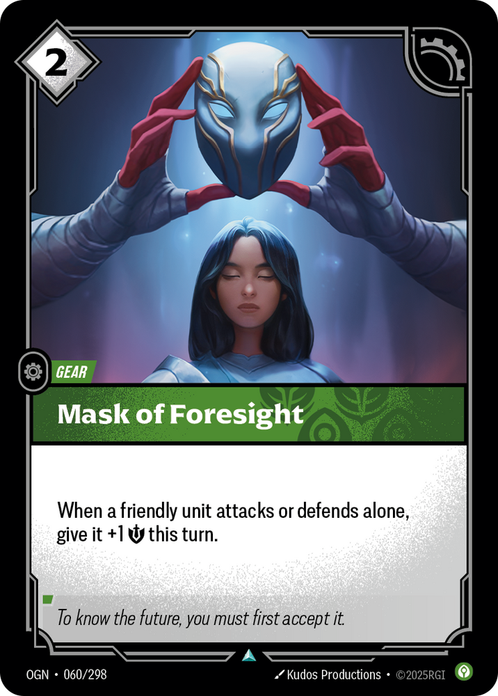 Mask of Foresight (Origins - 060-298)