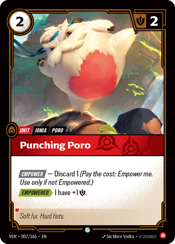 Punching Poro (Vendetta - 007-166)