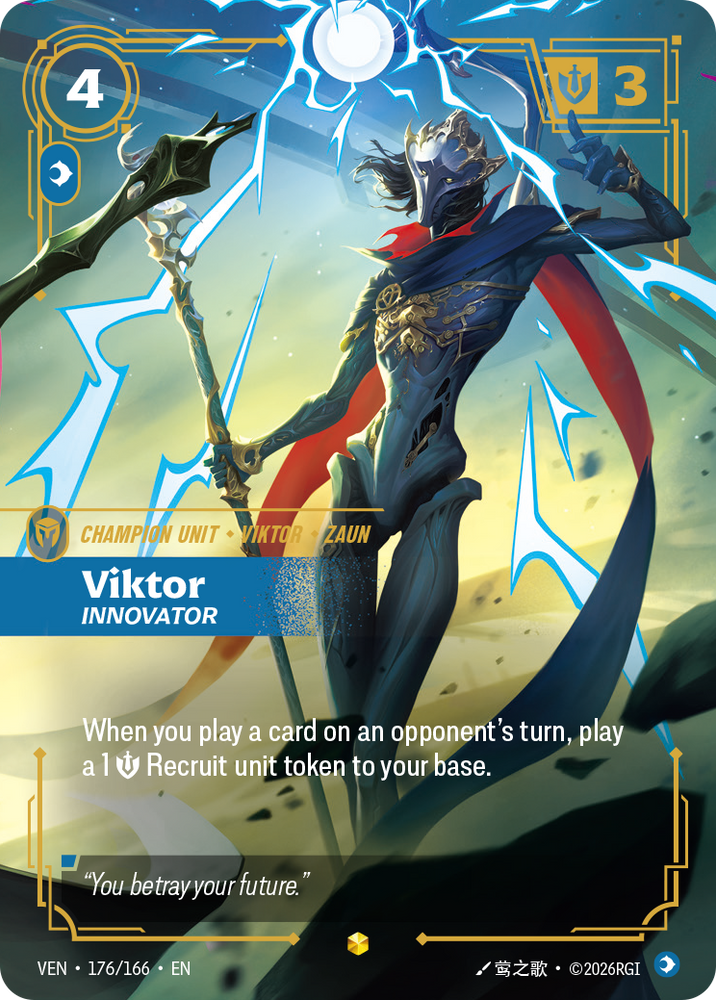 Viktor, Innovator (Vendetta - 176-166)