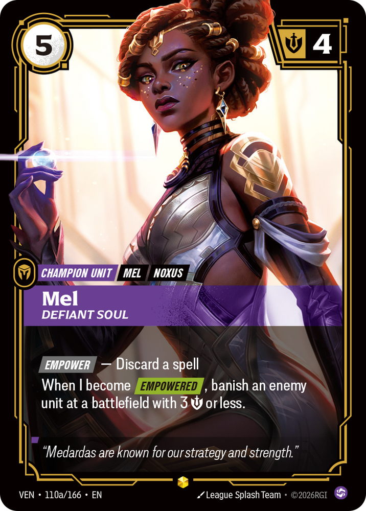 Mel, Defiant Soul (Vendetta - 110a-166)