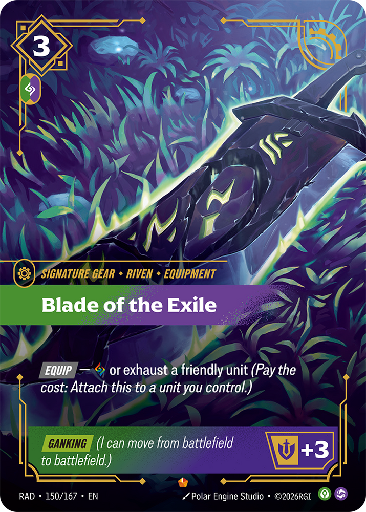 Blade of the Exile (Radiance - 150-167)