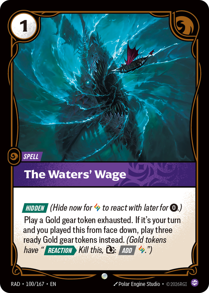 The Waters' Wage (Radiance - 100-167)