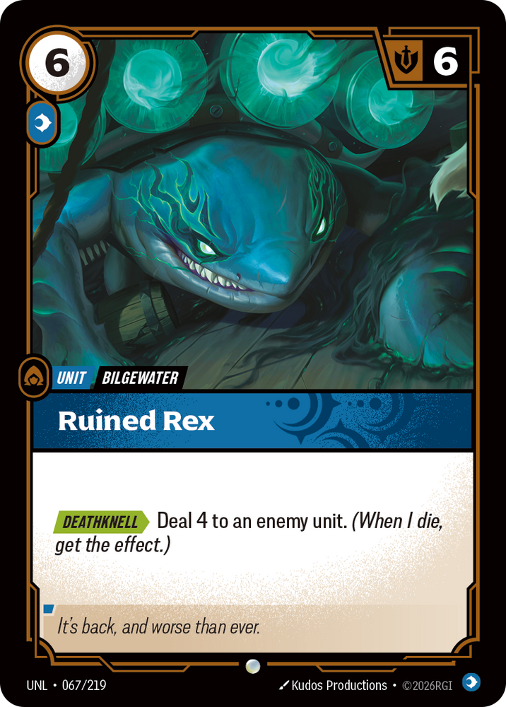 Ruined Rex (Unleashed - 067-219)