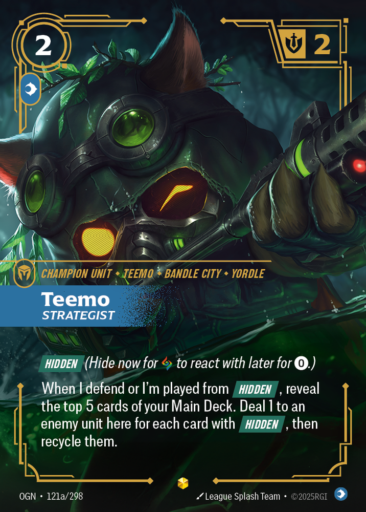 Teemo, Strategist (Origins - 121a-298)