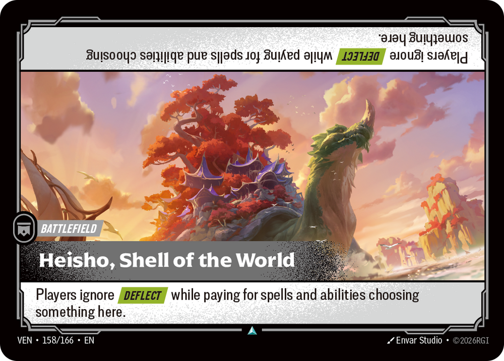 Heisho, Shell of the World (Vendetta - 158-166)