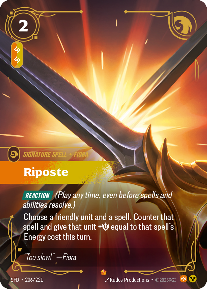 Riposte (Spiritforged - 206-221)