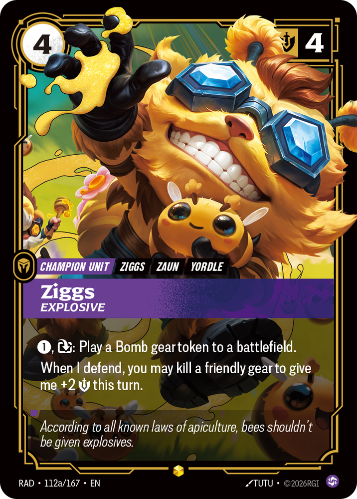 Ziggs, Explosive (Radiance - 112a-167)