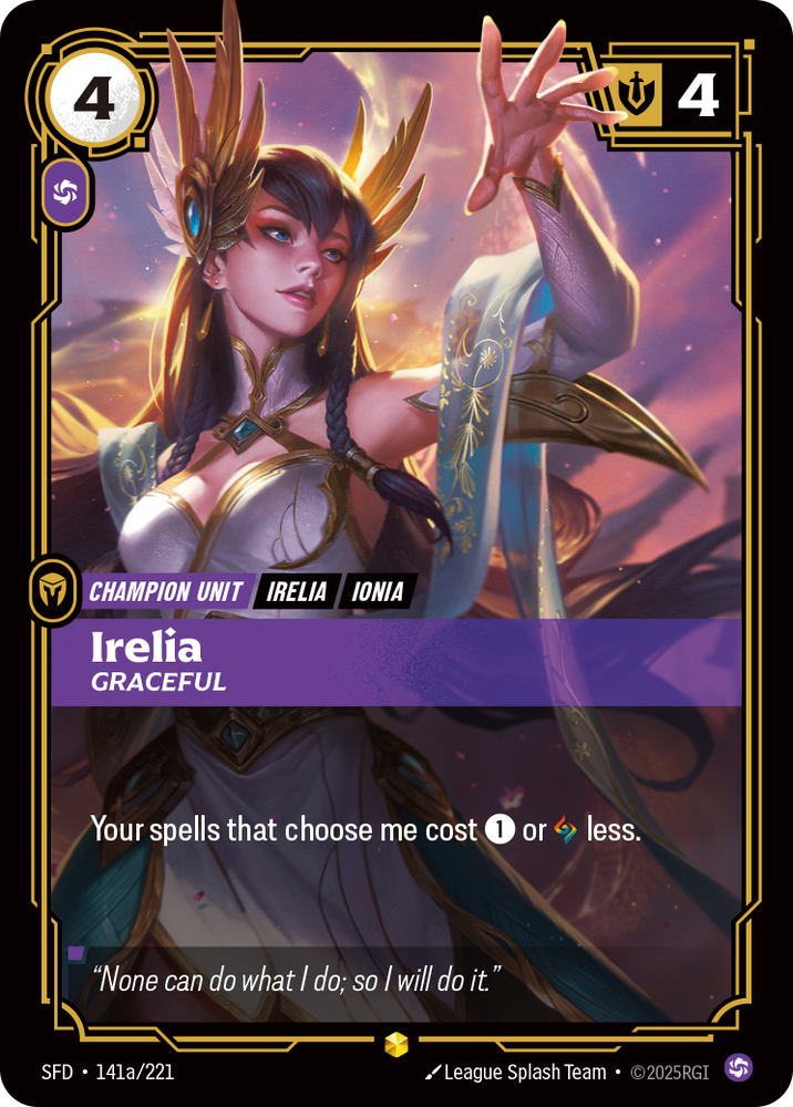 Irelia, Graceful (Spiritforged - 141a-221)