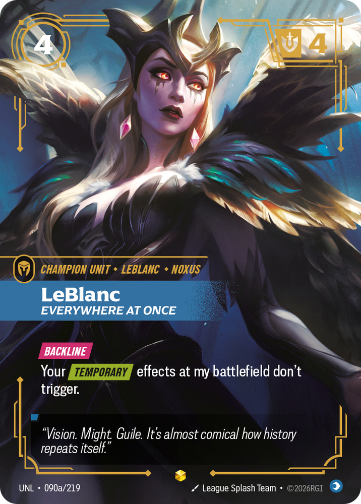 LeBlanc, Everywhere at Once (Unleashed - 090a-219)