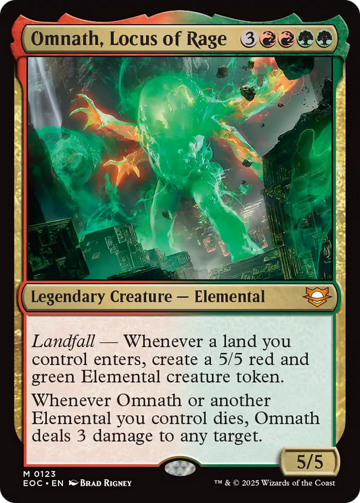 Omnath, Locus of Rage [Edge of Eternities Commander]