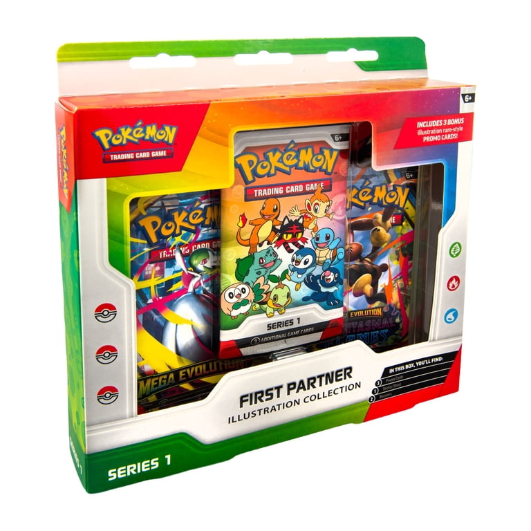 Pokemon - First Partner Illustration Collection - Series 1