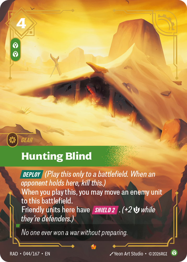 Hunting Blind (Radiance - 044-167)