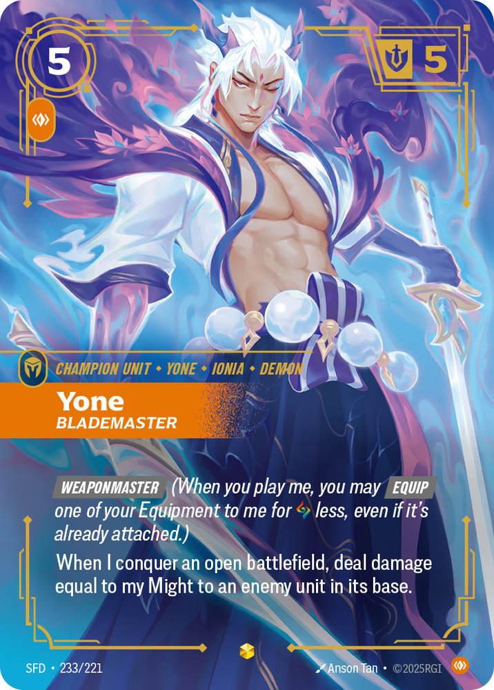 Yone, Blademaster (Spiritforged - 233-221)