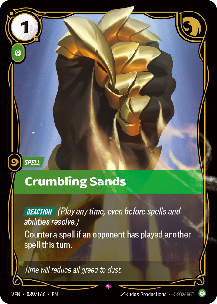 Crumbling Sands (Vendetta - 039-166)
