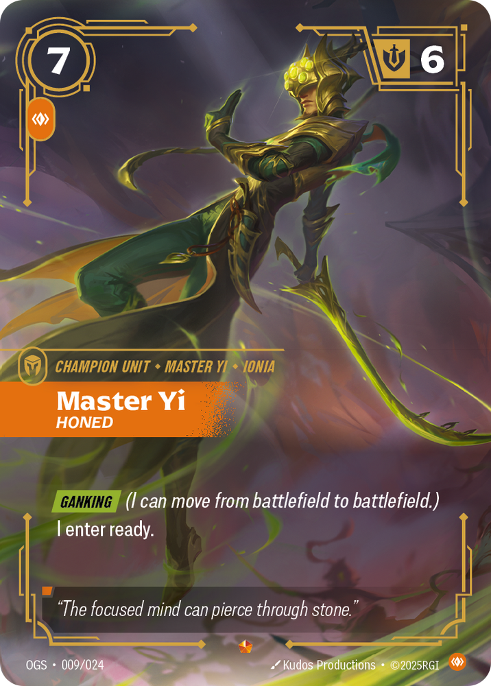 Master Yi, Honed (Proving Grounds - 009-024)