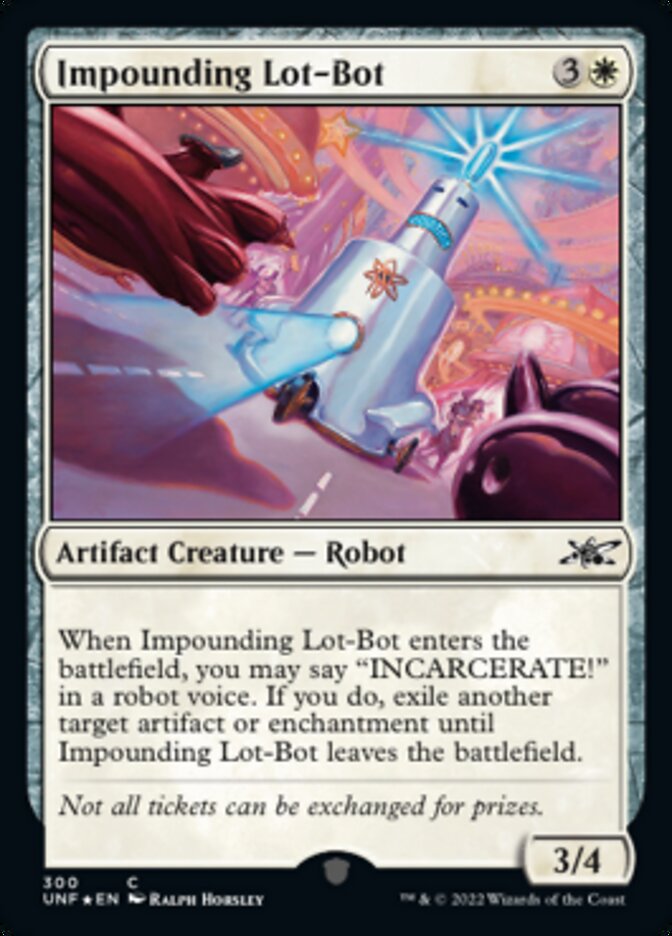 Impounding Lot-Bot (Galaxy Foil) [Unfinity]