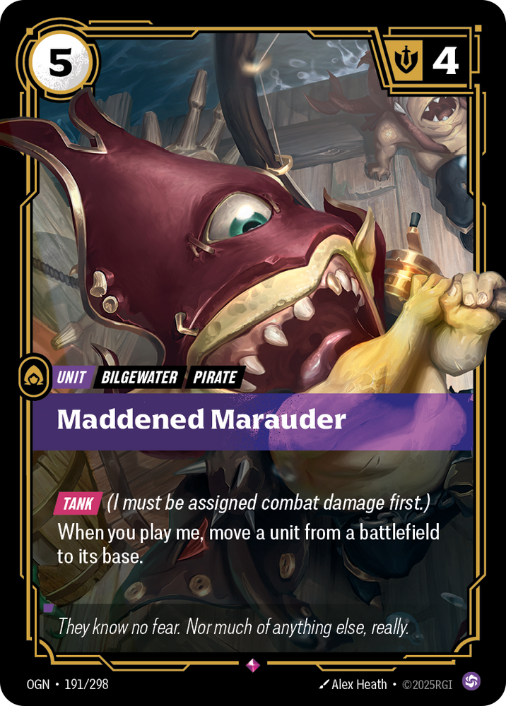 Maddened Marauder (Origins - 191-298)
