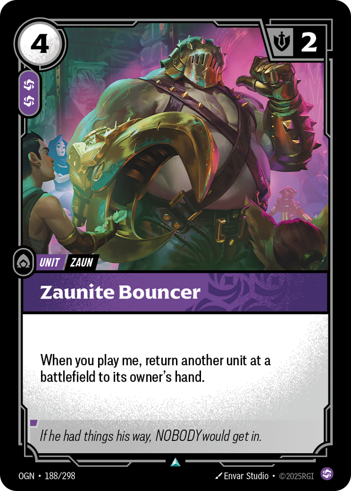 Zaunite Bouncer (Origins - 188-298)