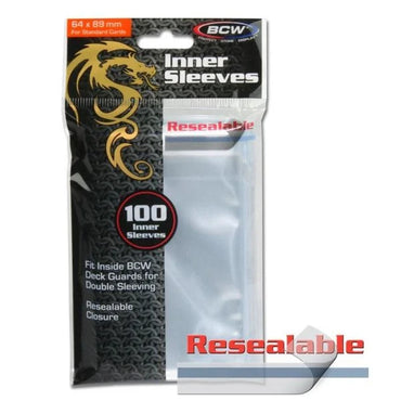 BWC - DK Guard Resealable Inner Sleeves (100)