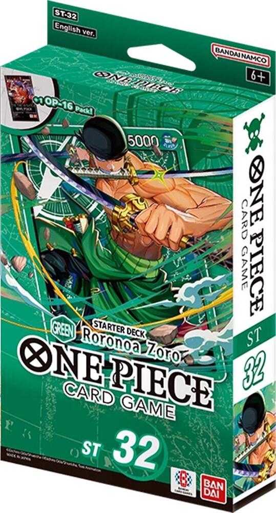 One Piece - Green Roronora Zoro Starter Deck - (ST-32)