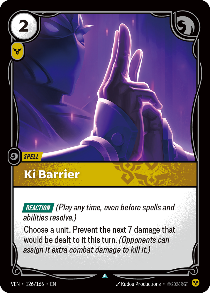 Ki Barrier (Vendetta - 126-166)