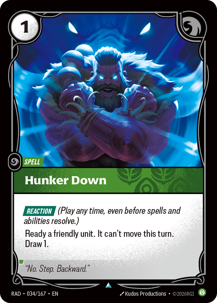 Hunker Down (Radiance - 034-167)