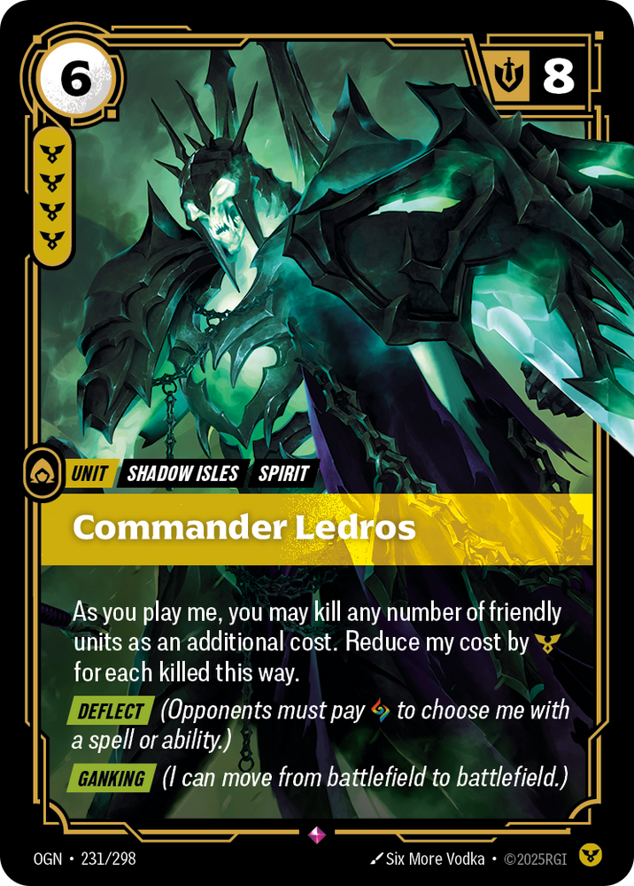 Commander Ledros (Origins - 231-298)