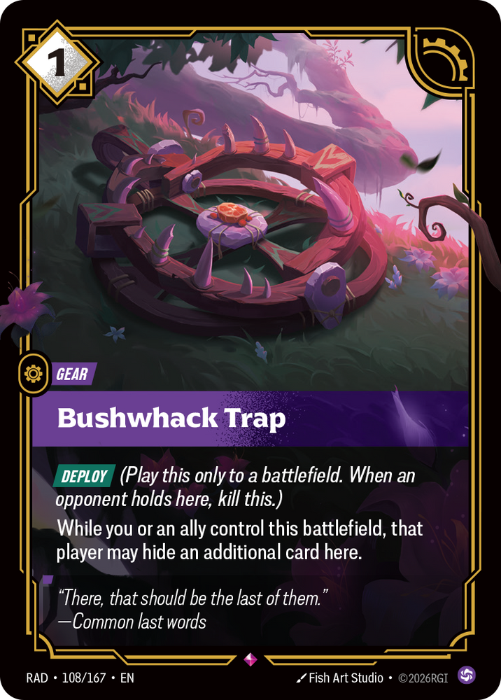 Bushwhack Trap (Radiance - 108-167)