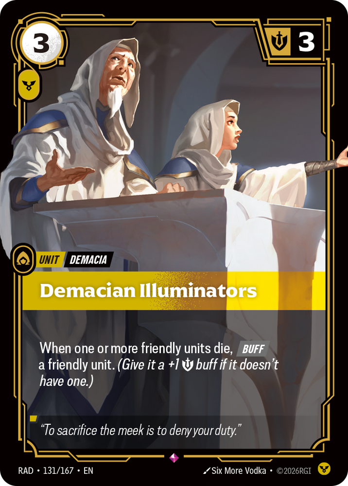Demacian Illuminators (Radiance - 131-167)