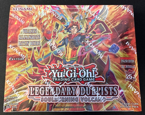 Yugioh - Legendary Duelists: Soulburning Volcano - Booster Box