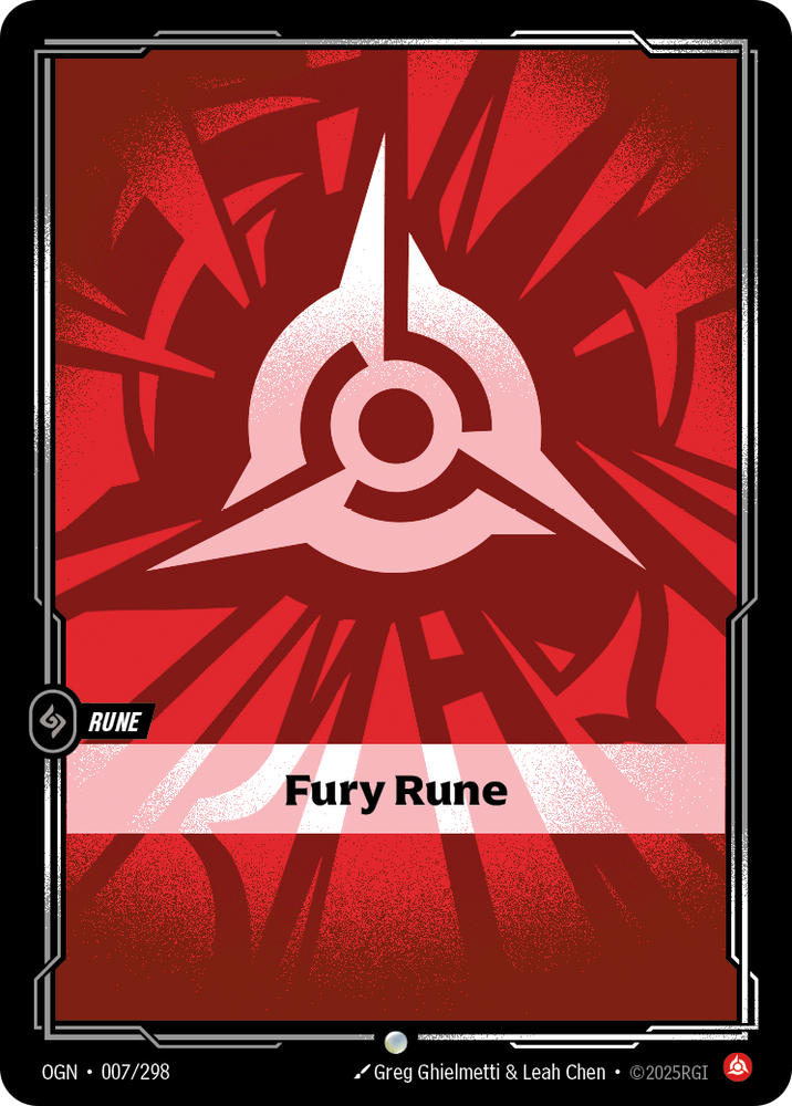 Fury Rune (Origins - 007-298)
