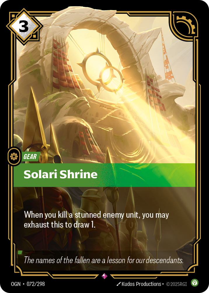 Solari Shrine (Origins - 072-298)