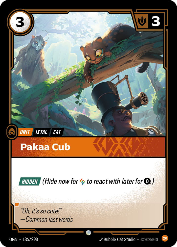 Pakaa Cub (Origins - 135-298)