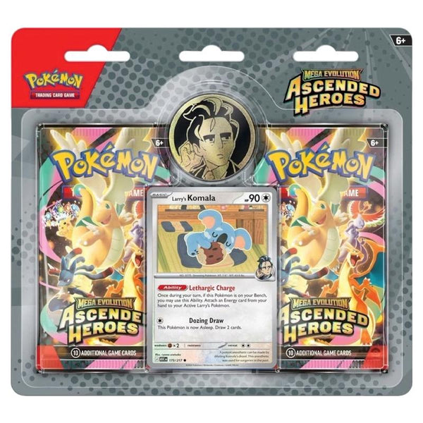 Mega Evolution: Ascended Heroes - 2-Pack Blister (Larry's Komala)
