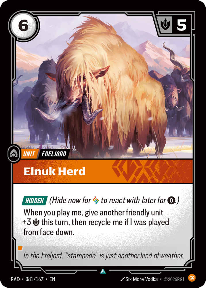 Elnuk Herd (Radiance - 081-167)